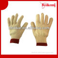 Knitted mechanic work gloves